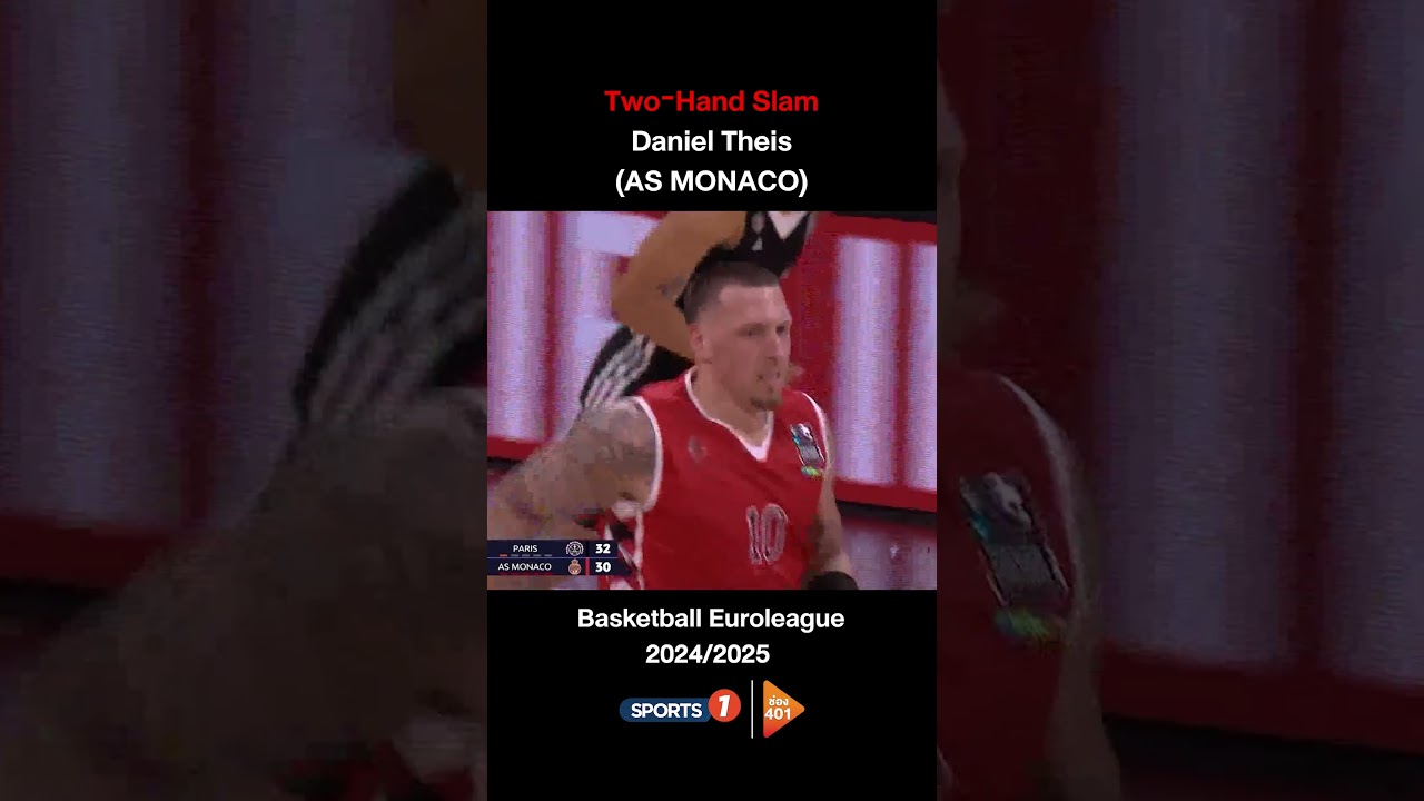Daniel Thies อดีตเซ็นเตอร์จาก NBA โชว์จังหวะ Two-Hand Slam มันส์ ๆ ชนิดที่ไม่มีใครป้องกันได้ 🔥