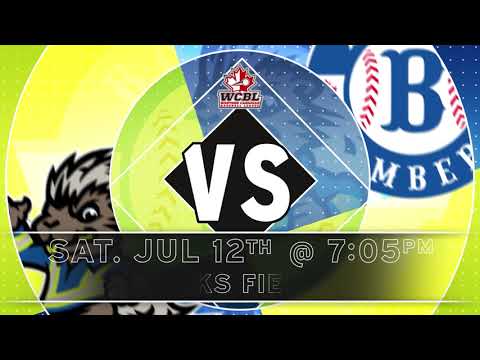 HIGHLIGHTS: Brooks Bombers at Energy City Cactus Rats - July 12, 2025