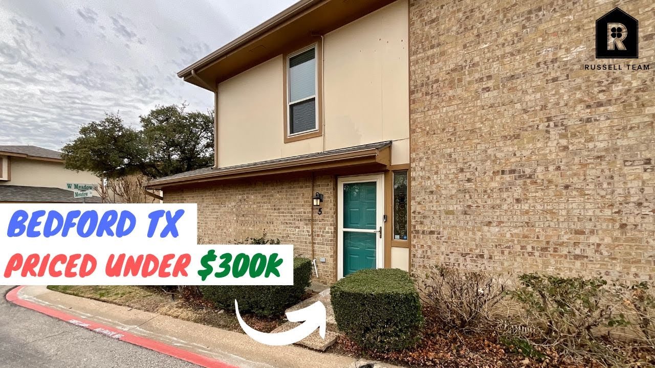 (SOLD) 5 Meadow Lane House for Sale in Bedford TX Priced under 300K