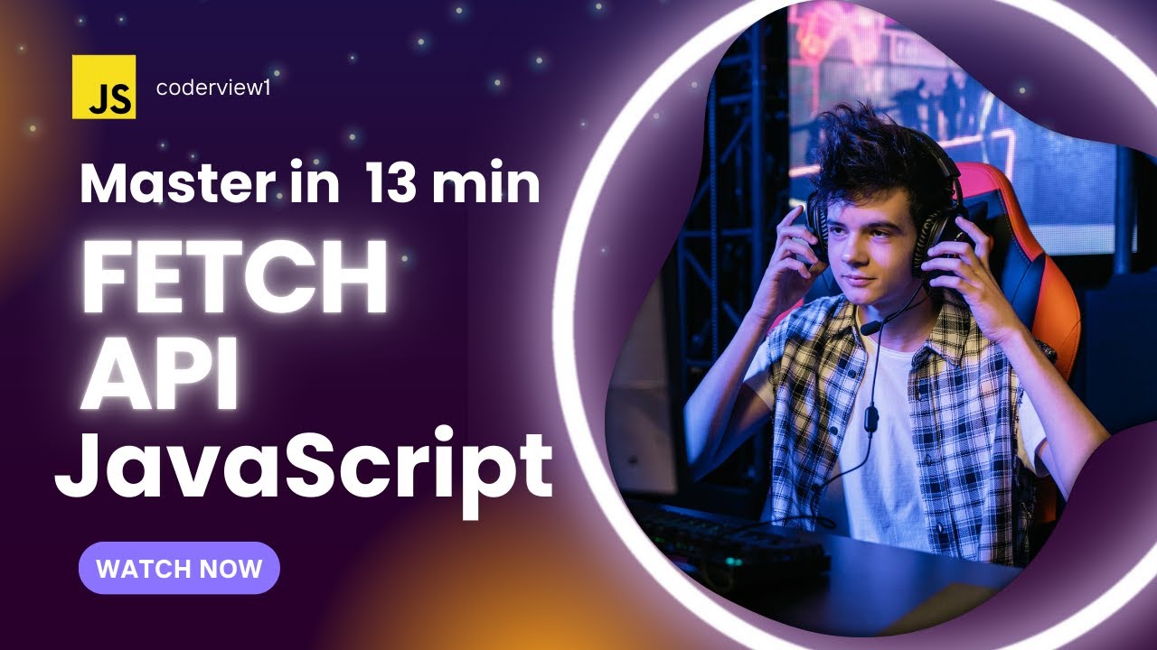 How to FETCH data from an API using JavaScript ↩️