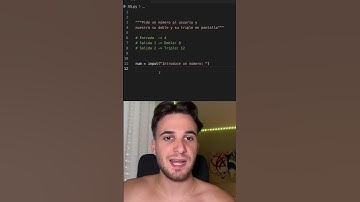 🔢 Calcula el doble y el triple de un número con Python #Python (Parte 1)