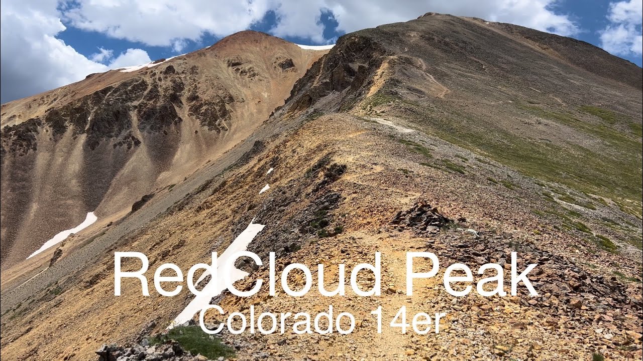 Day hike part way up RedCloud Peak/Colorado 14 er