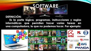 Partes de una computadora (Hardware y Software)