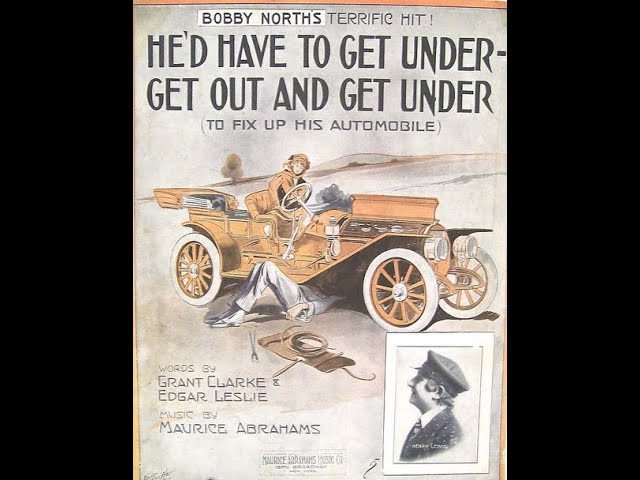 He'd Have to Get Under – Get Out and Get Under (to Fix Up His Automobile) -  Wikipedia