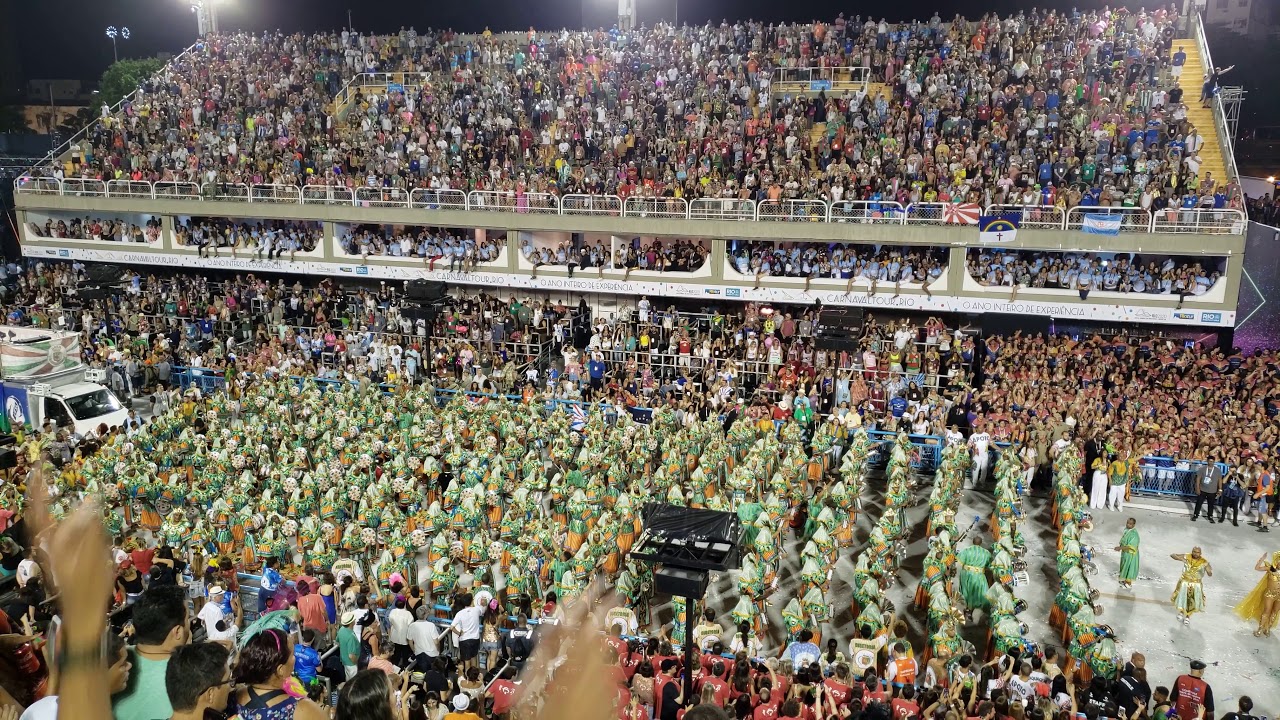 Bateria da Grande Rio 2020 - Último módulo de jurados (cabine dupla)