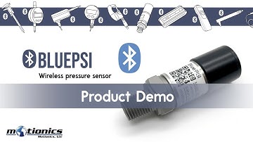 BluePSI: Bluetooth Pressure Sensor – Demo