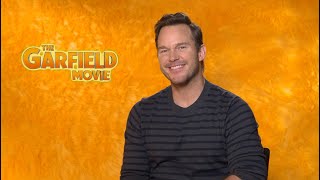 Chris Pratt Interview! THE GARFIELD MOVIE + Chris talks "MERCY" & "THE TOMORROW WAR" Sequel!