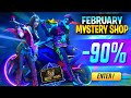 MYSTERY SHOP FREE FIRE | MYSTERY SHOP 13.0 FREE FIRE | FEBRUARY MYSTERY SHOP | ELITE PASS DISCOUNT 😍