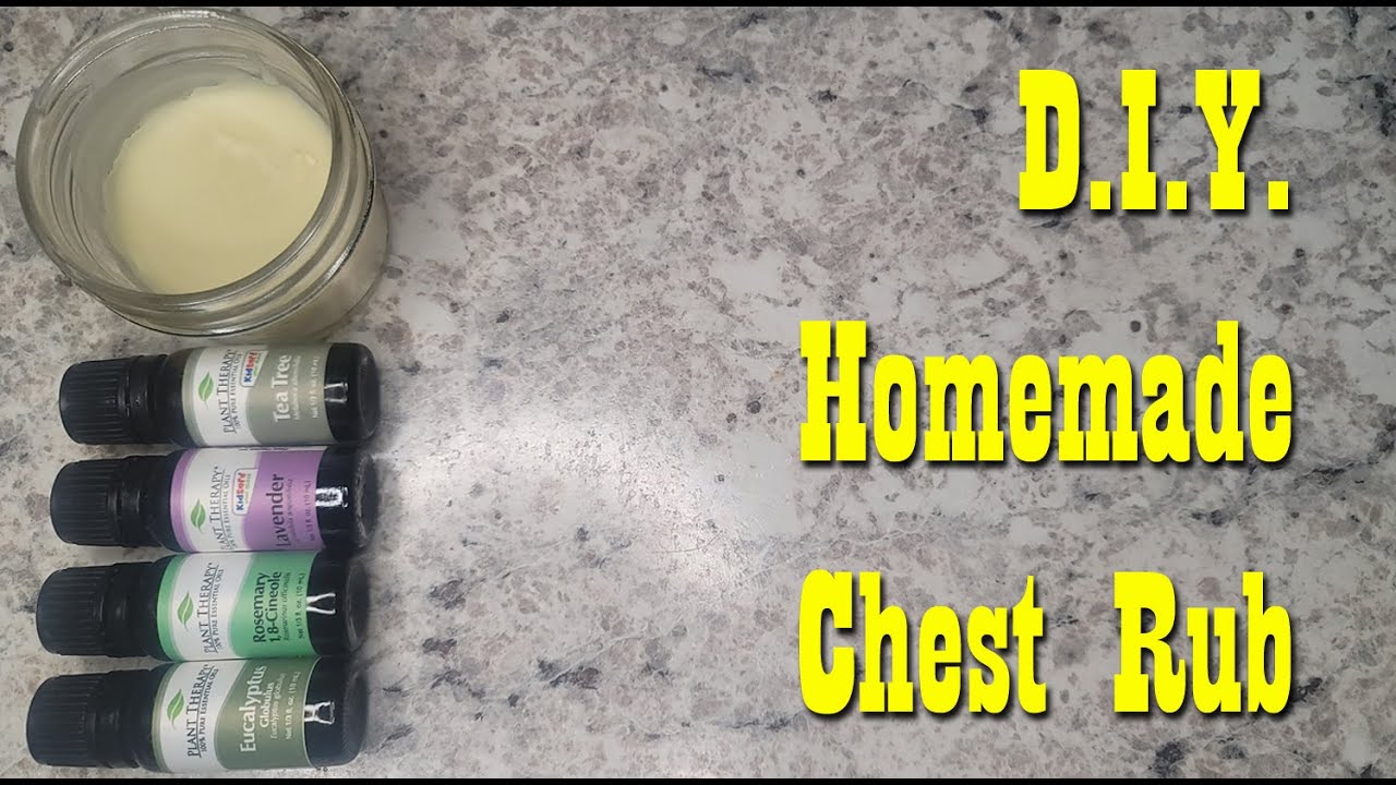 D.I.Y. Chest Rub for Congestion ~ Self Reliance Skill