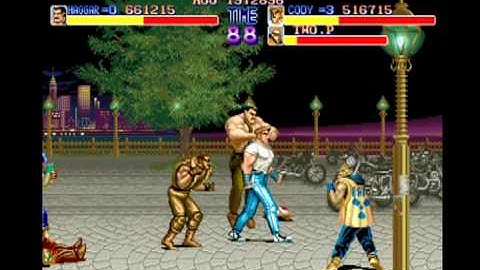 Final Fight - Stage 5 (2-player with Joe) (4/3/10) (Capcom Classics Collection, PS2)