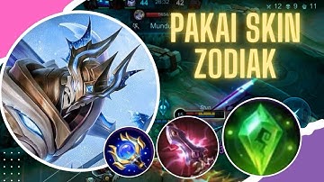 NEW INSANE REVEAL DAMAGE BUILD ZHASK 2025!!BEST 1 HIT BUILD ZHASK -Mobile Legends