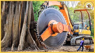 68 Incredible Fastest Big Wood Chainsaw Cutting Tree Machines ▶ 1
