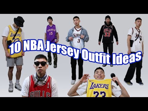 basketball jersey outfits