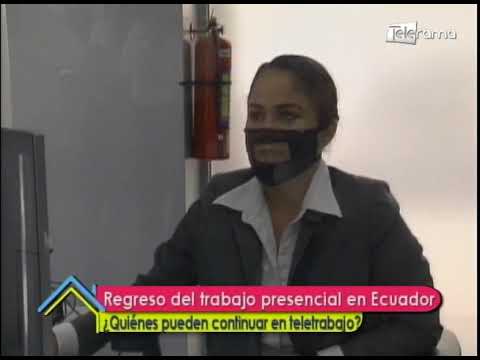 Regreso del trabajo presencial en Ecuador ¿Quiénes pueden continuar en teletrabajo?