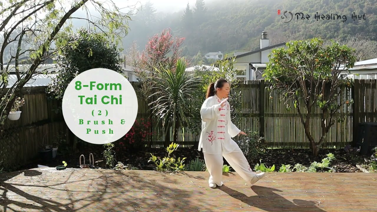 8-Form Tai Chi- Form 2. Brush Knee & Push Forward-Perfect for Home Practice-Tai Chi for Beginners