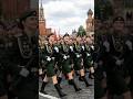 Russian Women Showcase Power in Military Parade.
