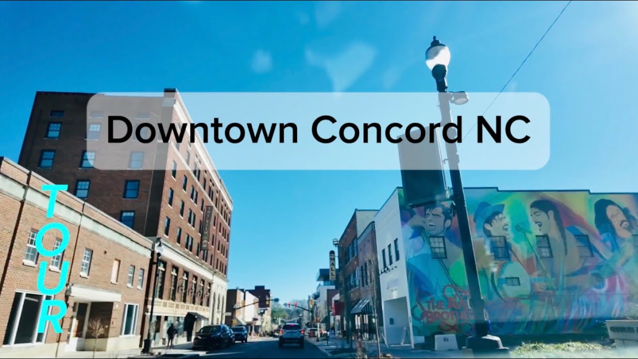 Concord NC | Downtown Driving Tour 2025 ✨
