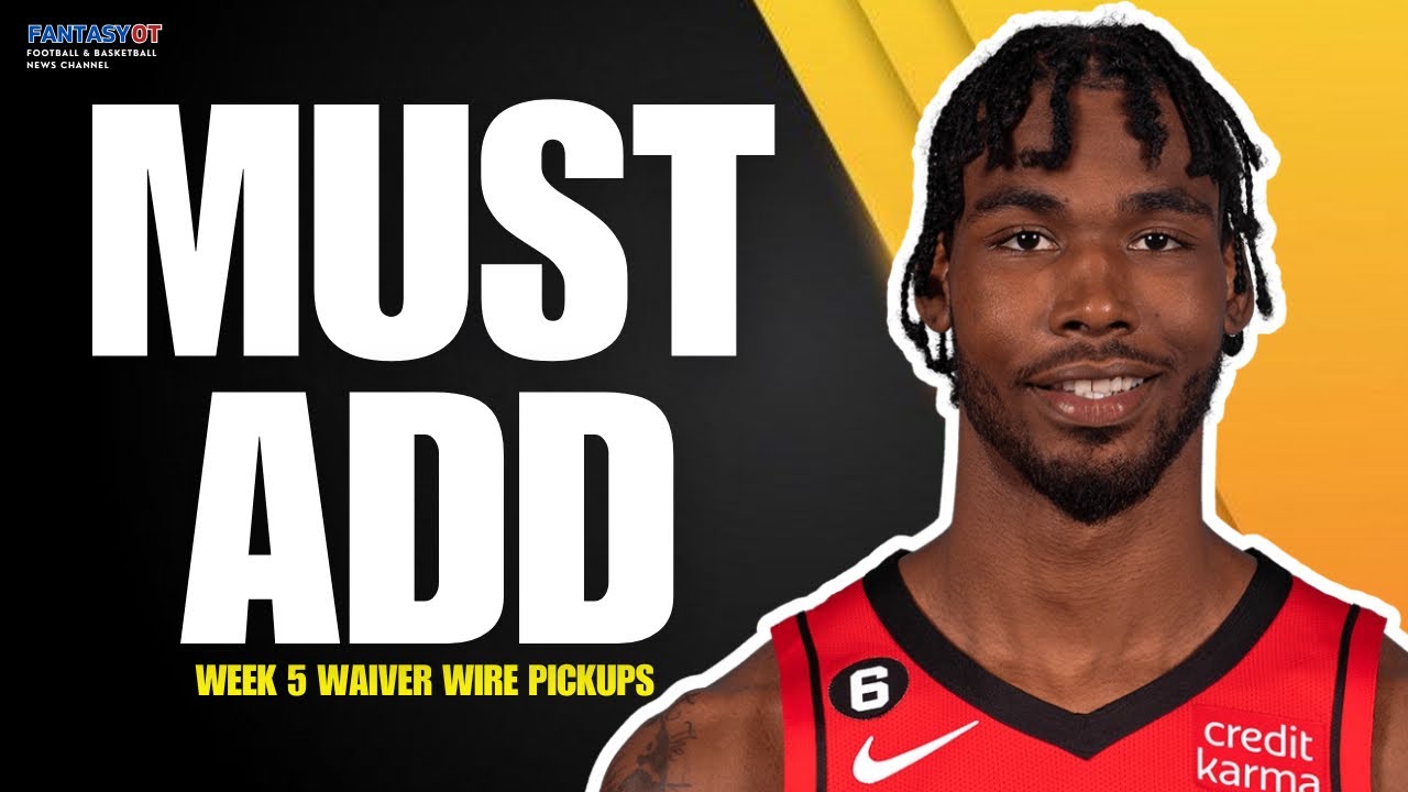 Top 5 Waiver Wire Pickups For 2024 25 Fantasy Basketball Week 5 YouTube top-5-waiver-wire-pickups-for-2024-25-fantasy-basketball-week-5-youtube