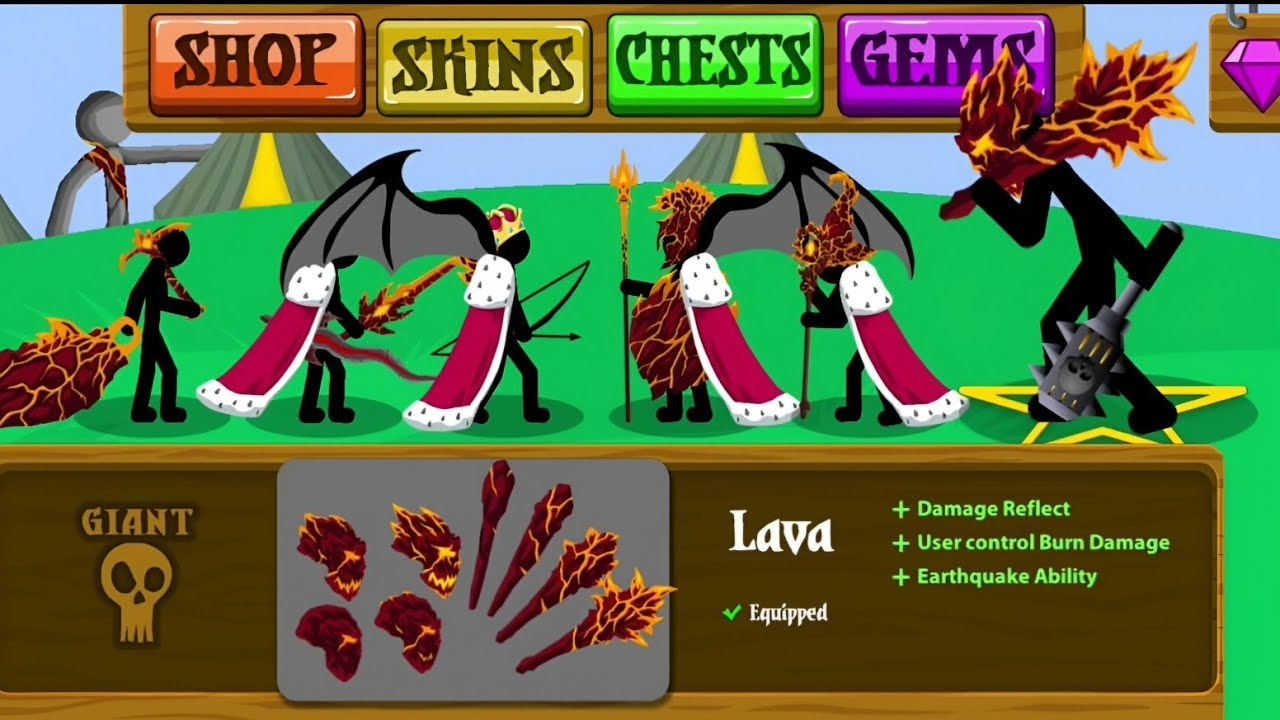 This NEW LAVA GIANT Mod BROKE Stick War Legacy 🔥 (God Mode)