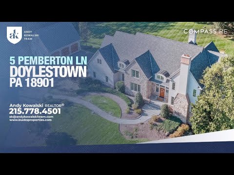5 Pemberton Ln, Doylestown, PA home video tour