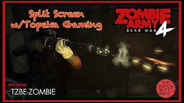 Can you split screen zombie army 4?