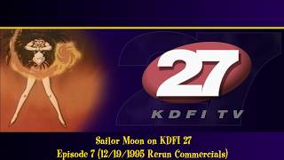 Sailor Moon on KDFI 27: Episode 7, 12/19/1995 Rerun Commercials (1080p, 60fps)