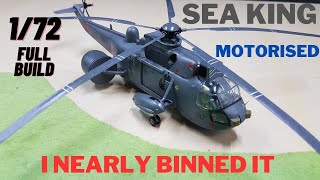 Motorised Airfix Sea King 1/72