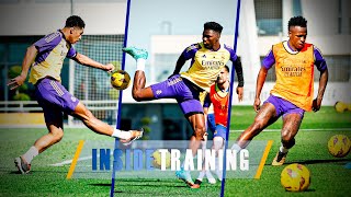 Football & Intensity In The Sun At Real Madrid City!