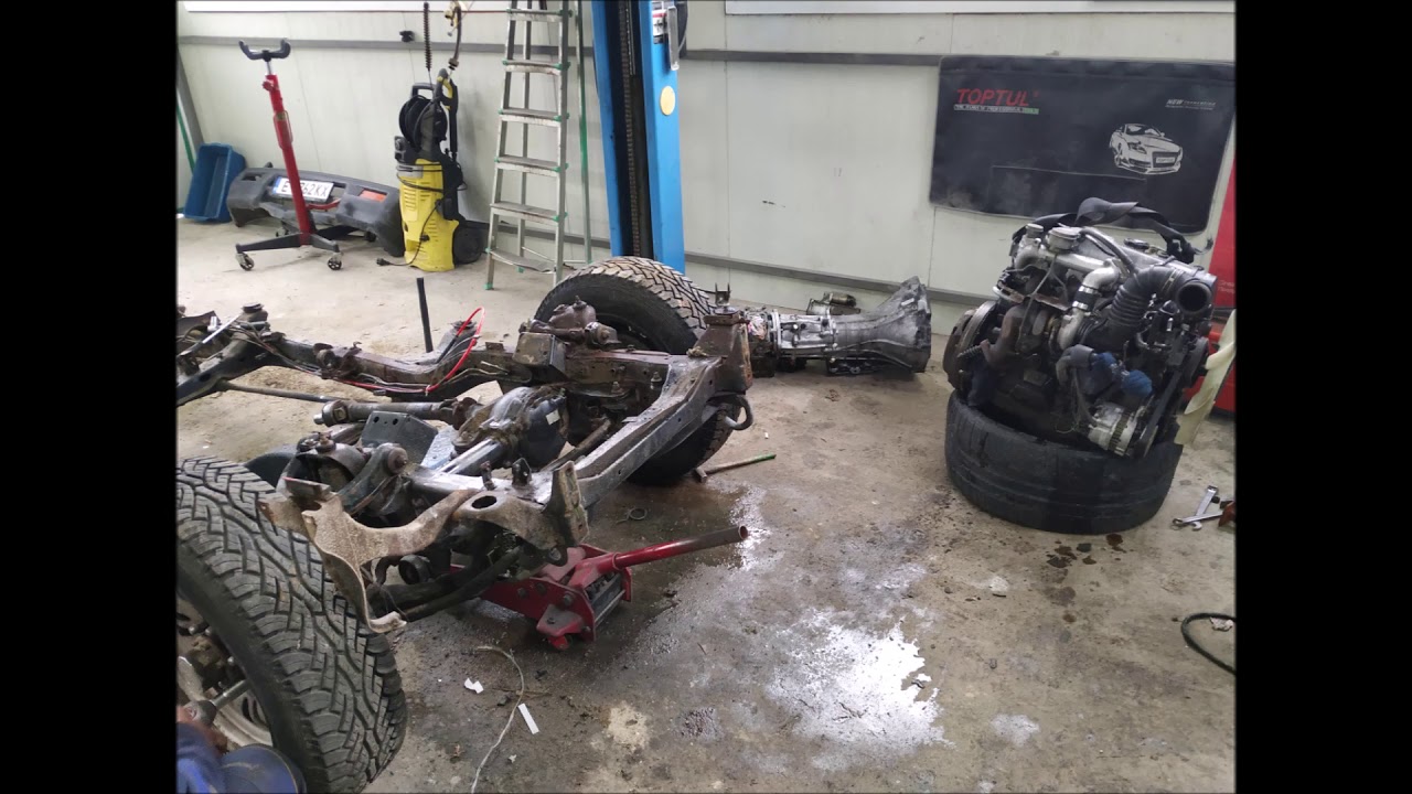 Mitsubishi L200 rusty chassis replacement YouTube