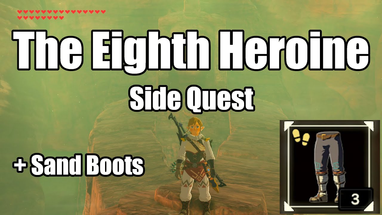 The Eighth Heroine Side Quest Sand Boots YouTube