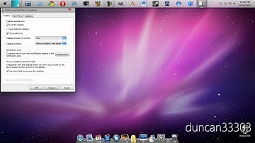 Make Windows Vista and 7 Look Like Mac OS X Snow Leopard
