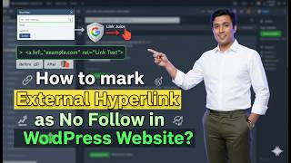 How to mark External Hyperlink as No Follow in Wordpress Website?