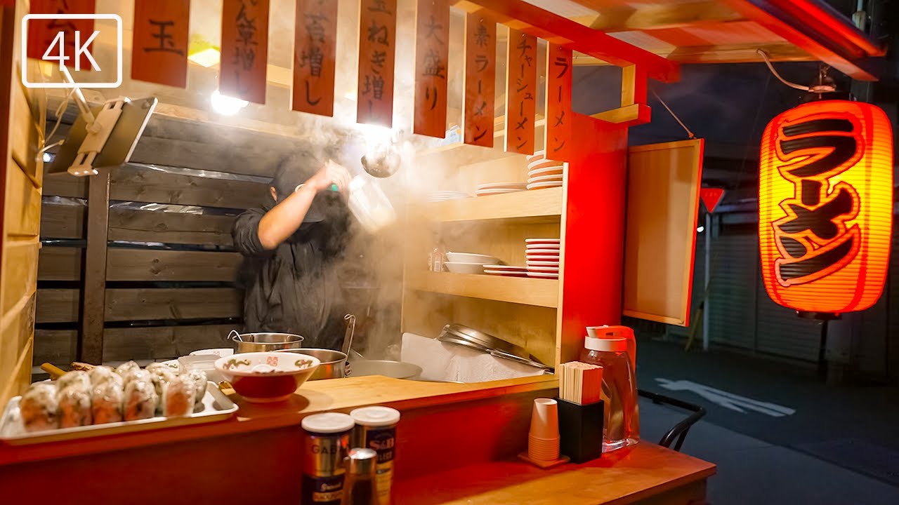 【絶滅危惧の東京ラーメン屋台】Endangered Tokyo ramen stall/瀕臨滅絕的東京拉麵攤/멸종위기의 도쿄라면 포장마차