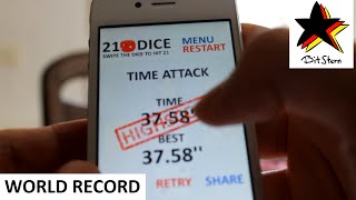 21 Dice World Record 37.58 sec - Time Attack Highscore screenshot 5