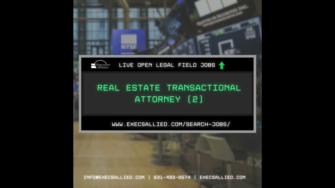 Executive Alliance Legal Job Board