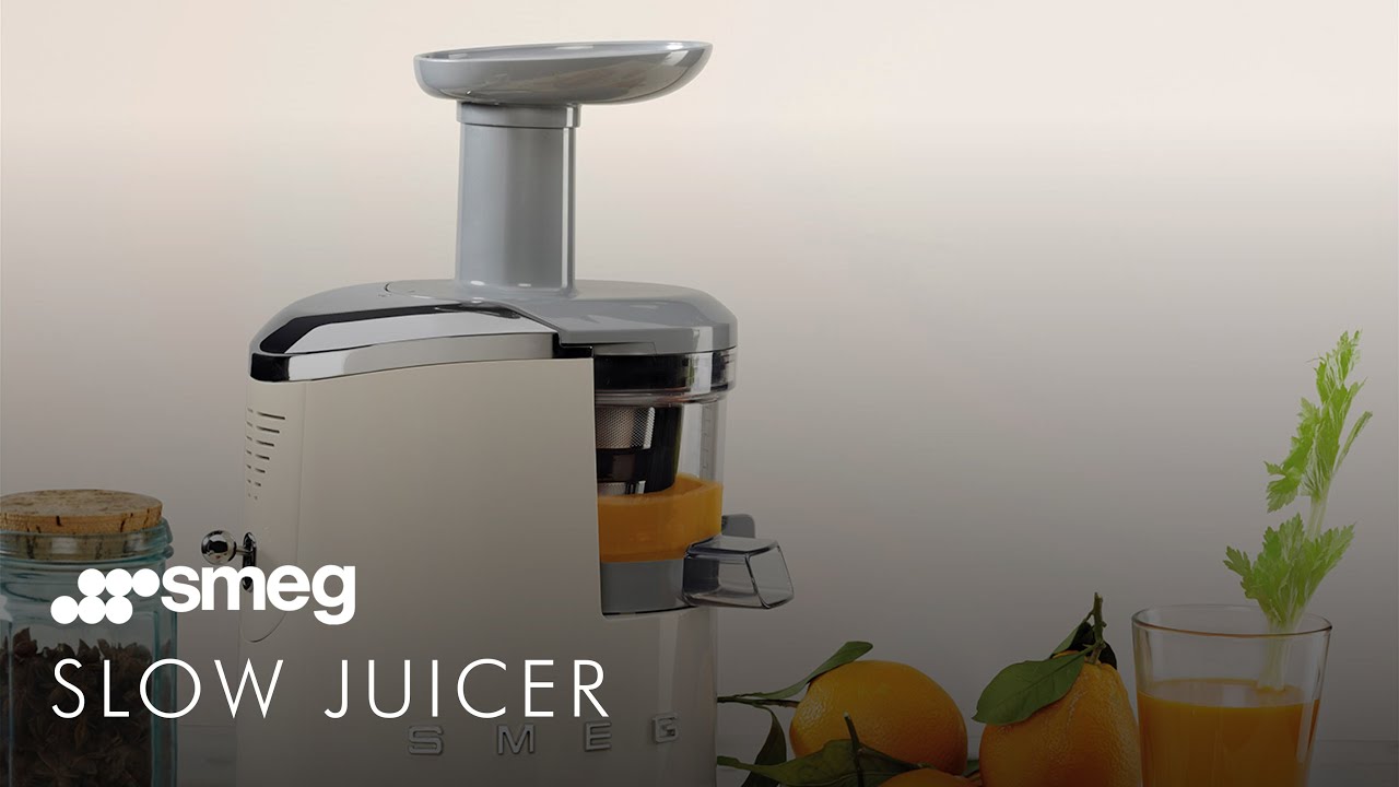 Juicer Slow SJF01: Smeg Style YouTube - 50\'s