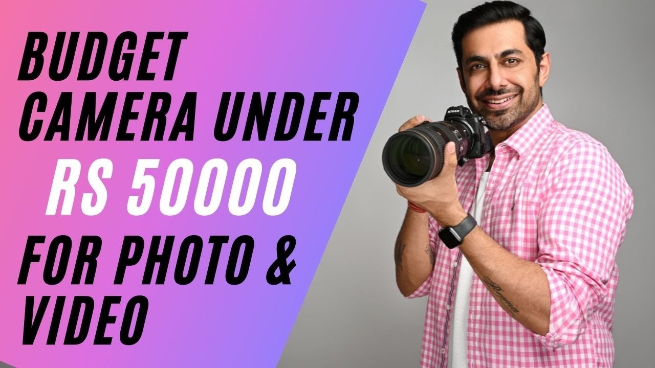 Best Camera For Youtube Photography & Video Under Rs 50000 Nikon D5600