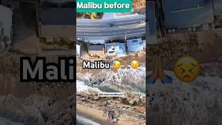 This is really sad 😣🙏🏽before the fire \u0026 after #malibu #viralshort #california #sad