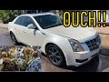 Salvage Auction Cadillac CTS Was Hiding A Nasty Surprise!