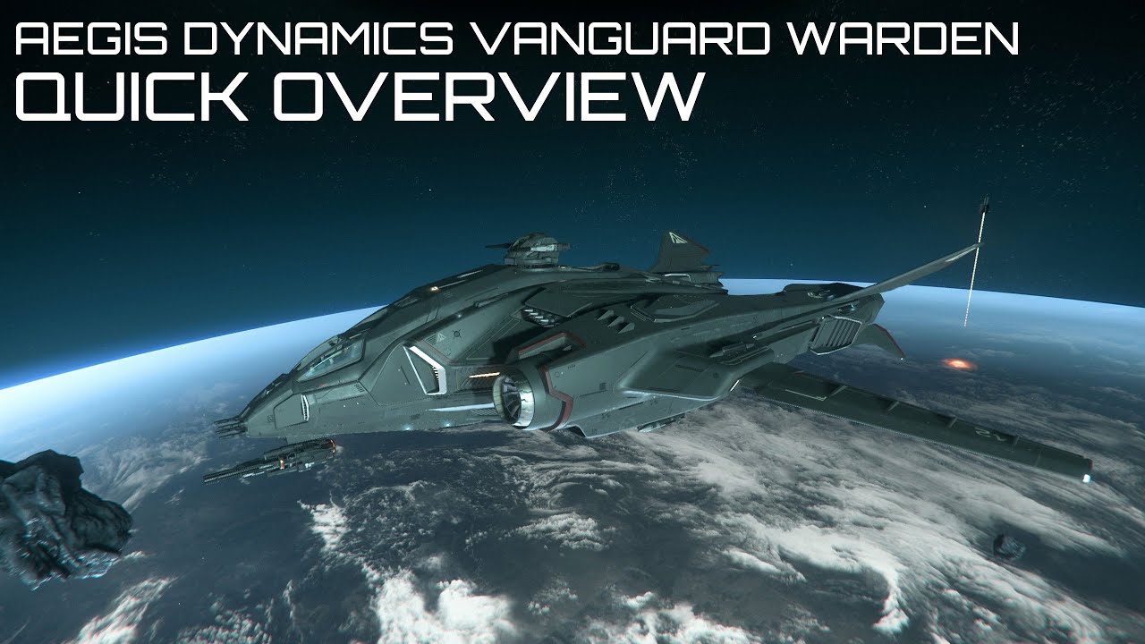 Star Citizen Aegis Vanguard Warden Ship Upgrade CCU (Cross-Chassis Upgrade) - Digital Delivery