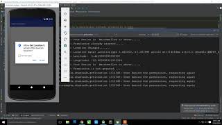 Get Location (working with permission & GPS location )