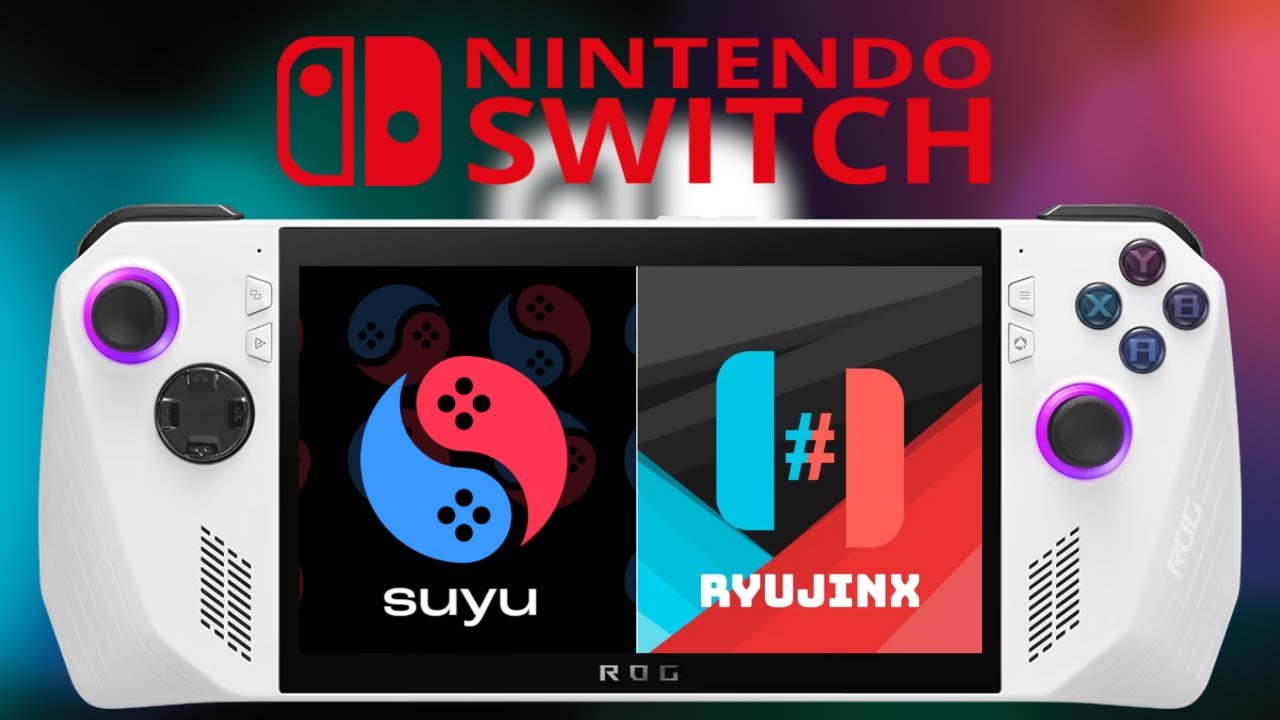 Suyu vs Ryujinx | Rog Ally Ryzen Z1 Extreme - YouTube