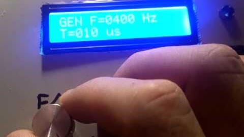 Tesla Coil Digital Interrupter Function Demo