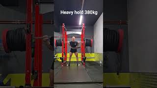 Heavy hold 380kg #strongfirst #naturalstrength #hybridathlete
