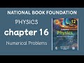 physics class 12 chapter 16 numericals | class 12 physics chapter 16 | national book foundation