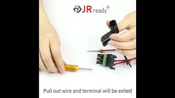 JRready DRK-DWP01 Weather Pack Terminal Extraction Removal Tool for Delphi Weatherpack connectors