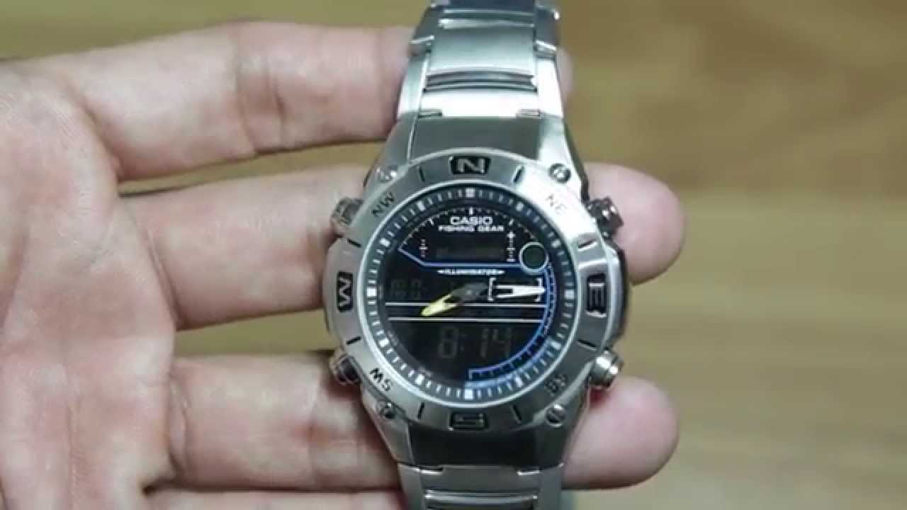 Casio outgear AMW-703D-1AV - YouTube