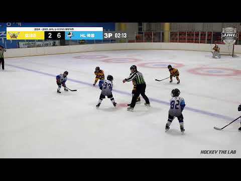 LIVE l 호네츠 vs HL 목동 I 2024 - 2025 JJHL U-8 D3 최강자전