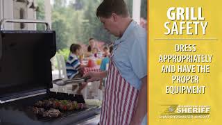 Stay safe while grilling!