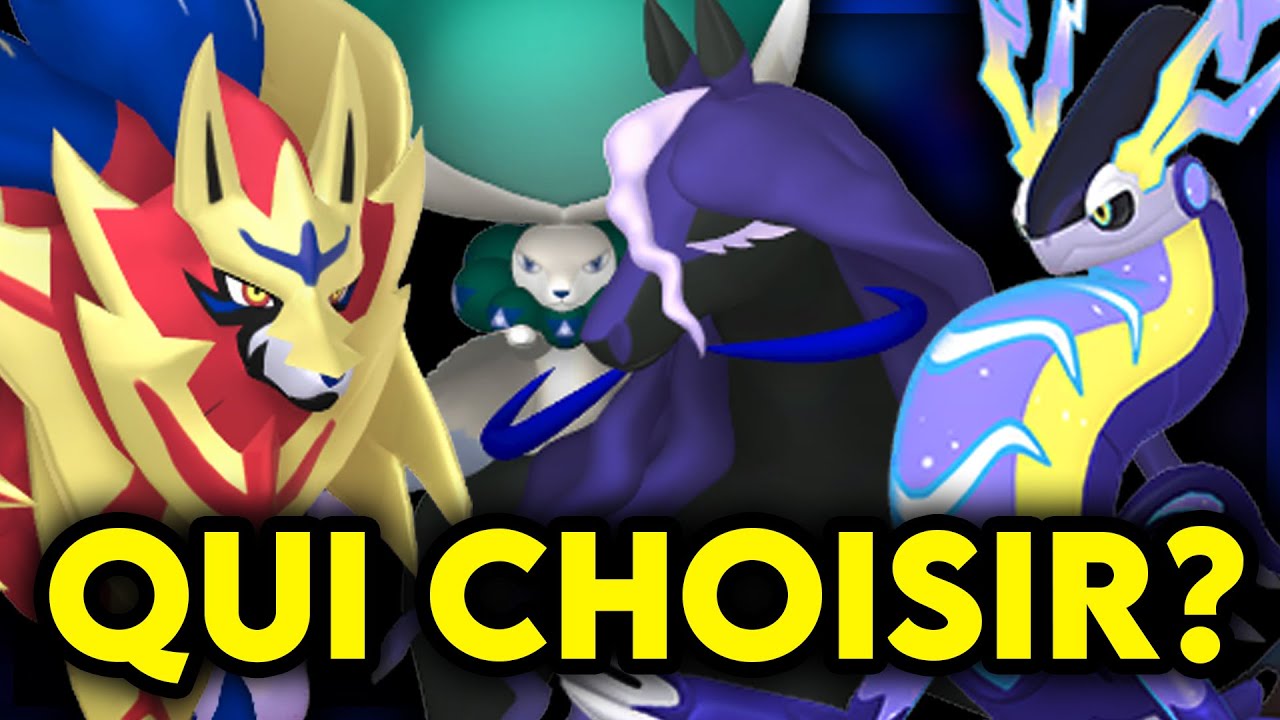Quel LÉGENDAIRE CHOISIR ? - Guide Pokémon Règlement G - YouTube